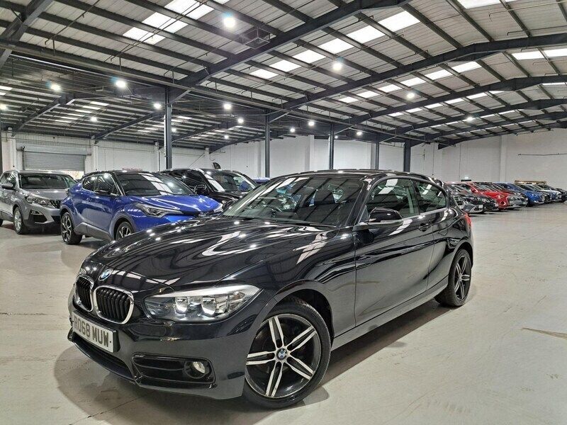 Black Used 2018 BMW 120 Sport Line Hatchback | £12,980 (Super price) - Image 1/4