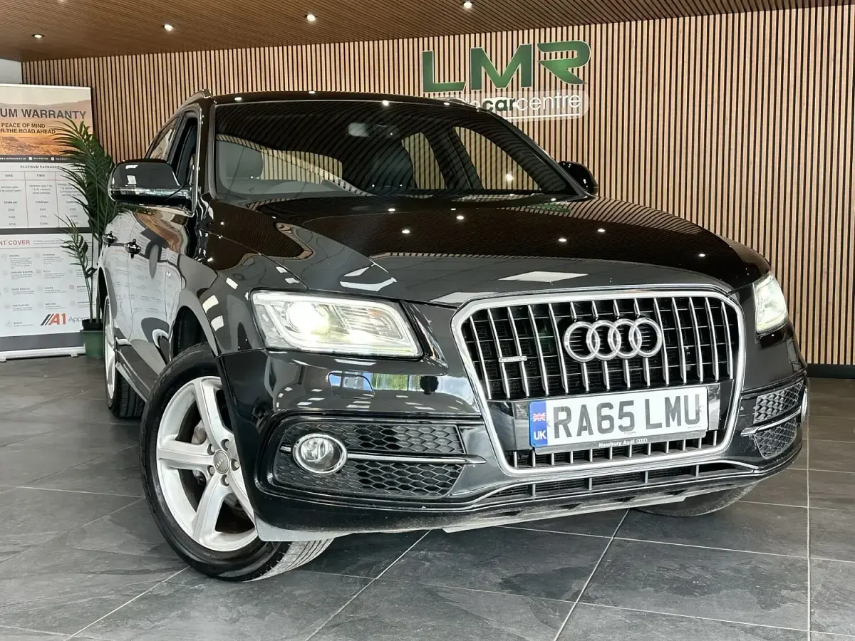 Used Audi Q5 S-Line 150 HP (110 kW) 2015 Black SUV