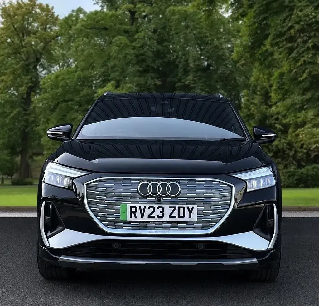 Used Audi Q4 e-tron S-Line 125 kW (170 HP) 2023 Black SUV