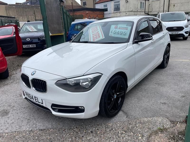White Used 2014 BMW 116 Sport Line Hatchback | £5,494 (A bit pricey) - Image 1/4