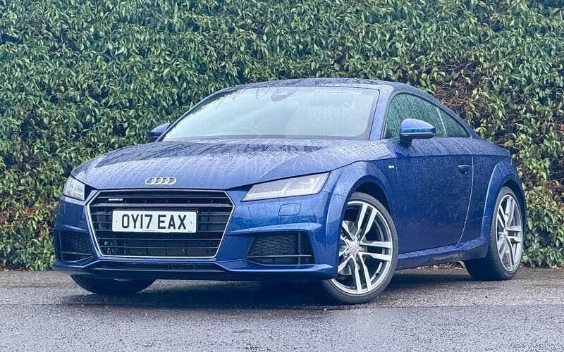 Used Audi TT S-Line 230 HP (169 kW) 2017 Blue Coupe