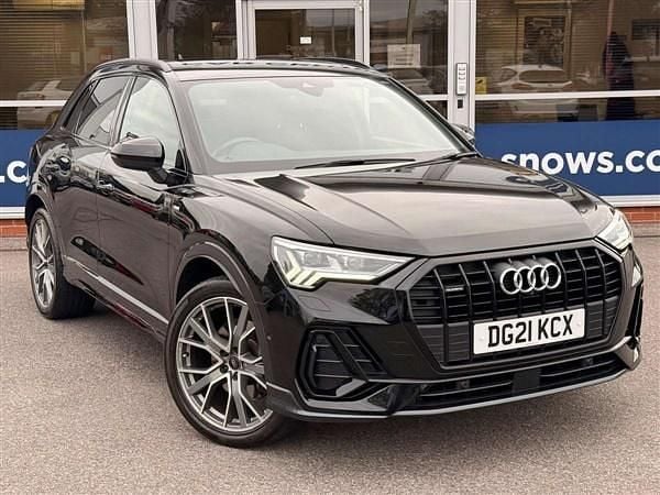 Black Used 2020 Audi Q3 Advanced SUV | £30,995 (Fair price) - Image 1/3