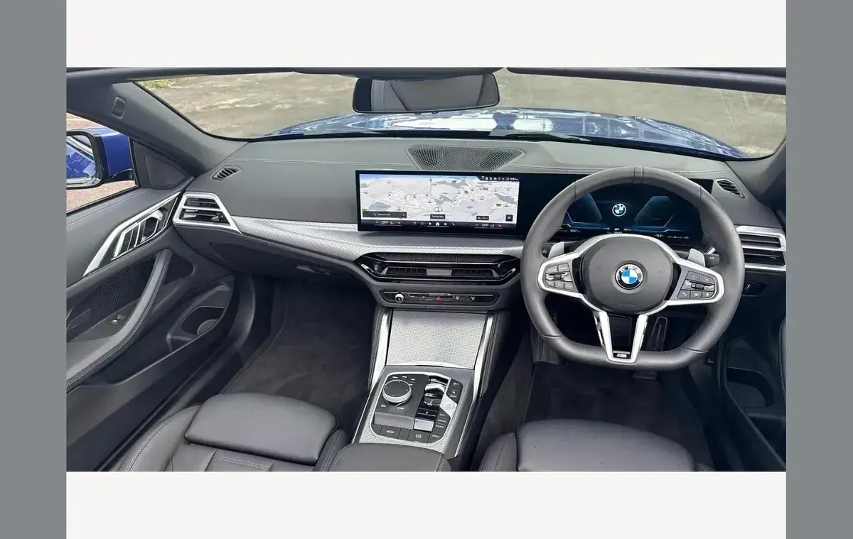 Used BMW 420 M Sport 180 HP (132 kW) 2026 Blue Cabriolet