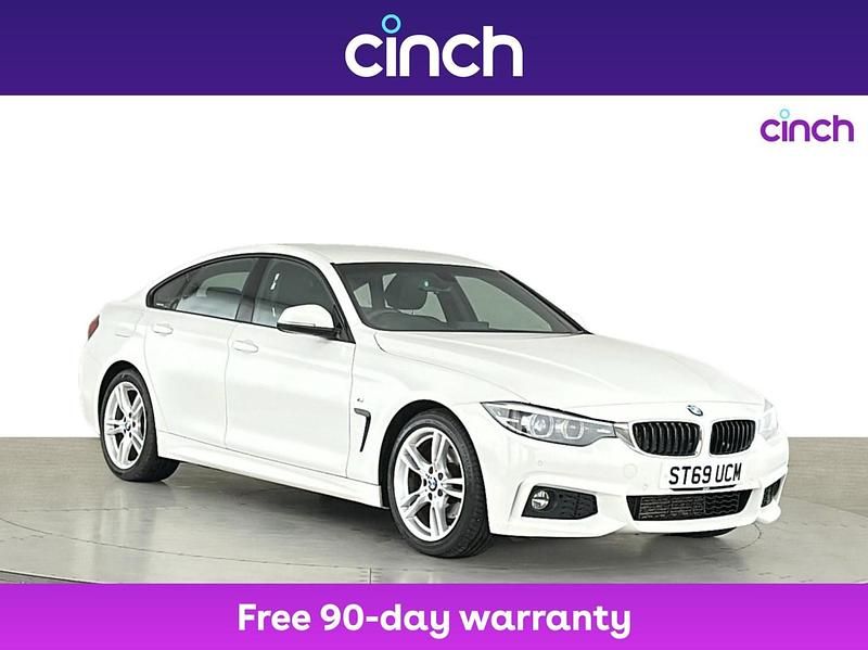 White Used 2019 BMW 420 M Sport Coupe | £16,749 (Fair price) - Image 1/3