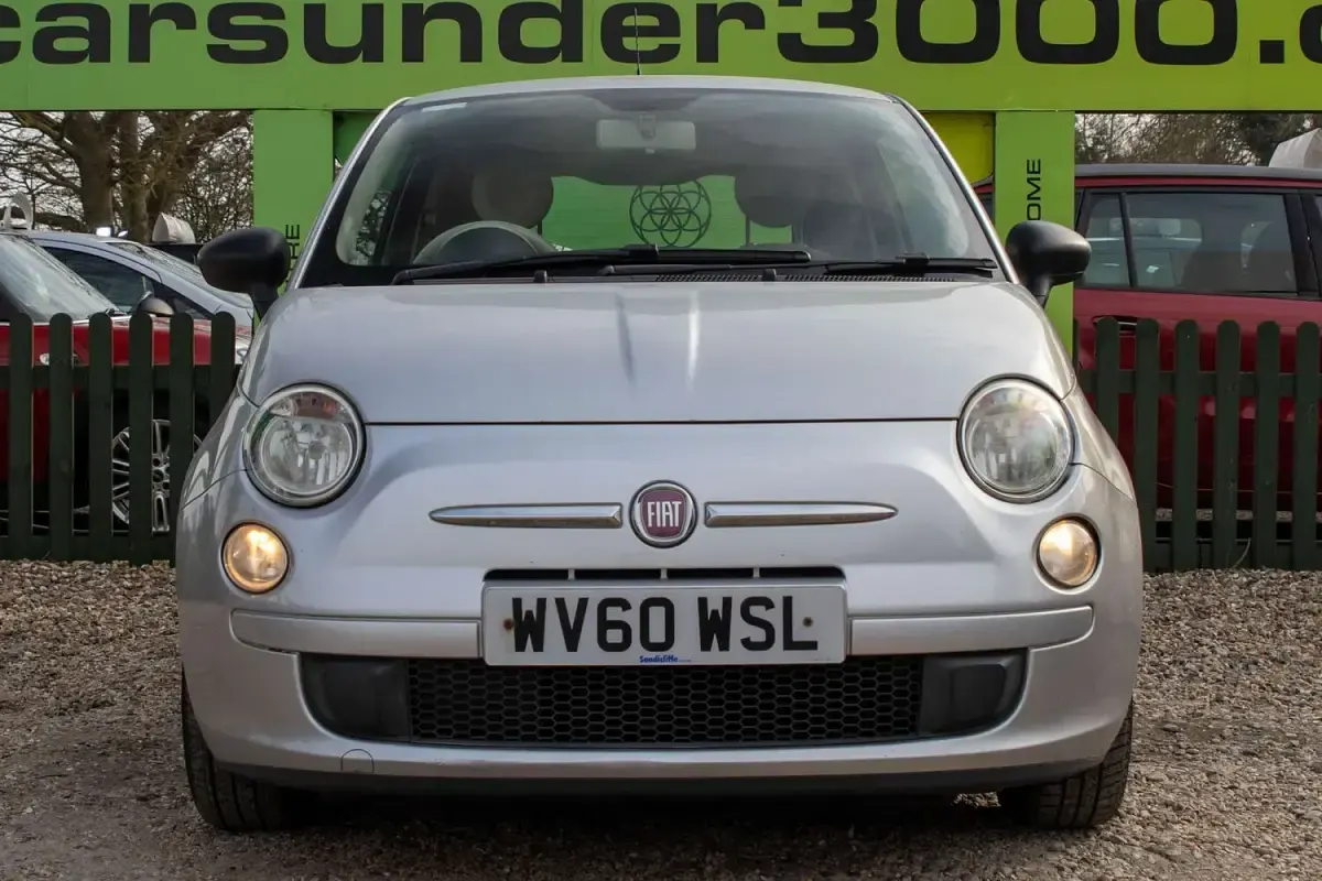 Used Fiat 500 Pop 69 HP (50 kW) 2010 Silver Hatchback