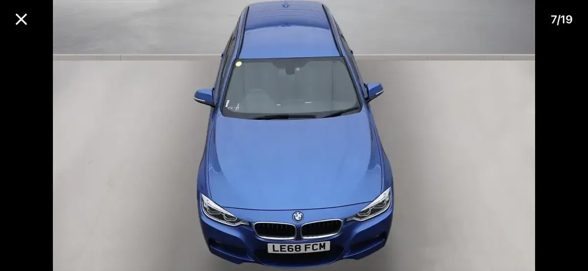 Used BMW 320 M Sport 2019 Blue Estate