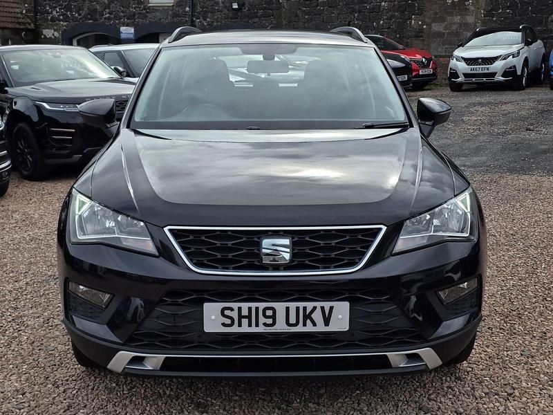 Begagnad Seat Ateca Ecomotive 115 HK (84 kW) 2019 Svart SUV