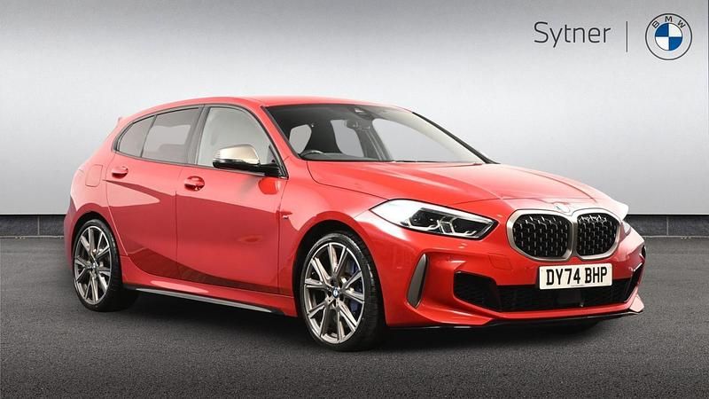 Red Used 2024 BMW M135 Shadowline Hatchback | £30,000 (Fair price) - Image 1/4