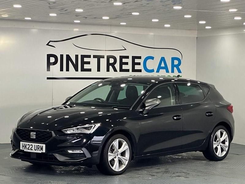 Used Seat Leon FR 130 HP (95 kW) 2022 Black Hatchback