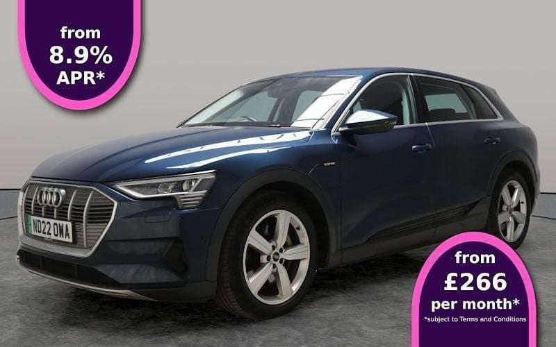 Blue Used 2022 Audi e-tron Premium SUV | £19,206 (Good price) - Image 1/3