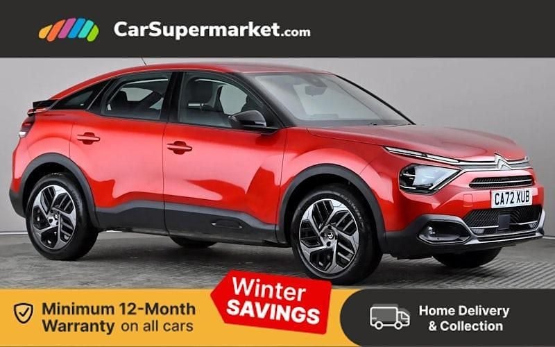 Red Used 2022 Citroën C4 PureTech Hatchback | £12,197 (Good price) - Image 1/3