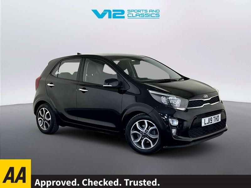Used Kia Picanto 83 HP (61 kW) 2019 Black Hatchback