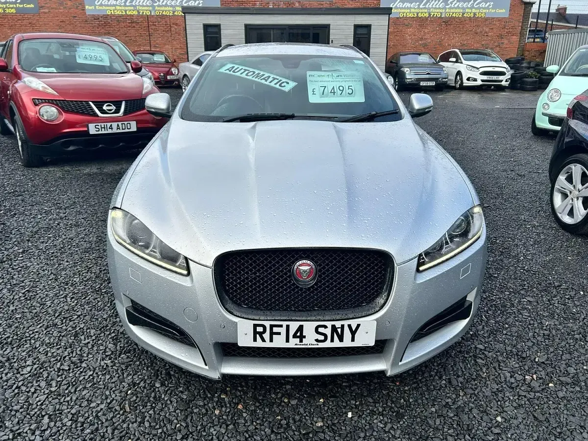 Used Jaguar XF Sportbrake R-Sport 2014 Silver Estate