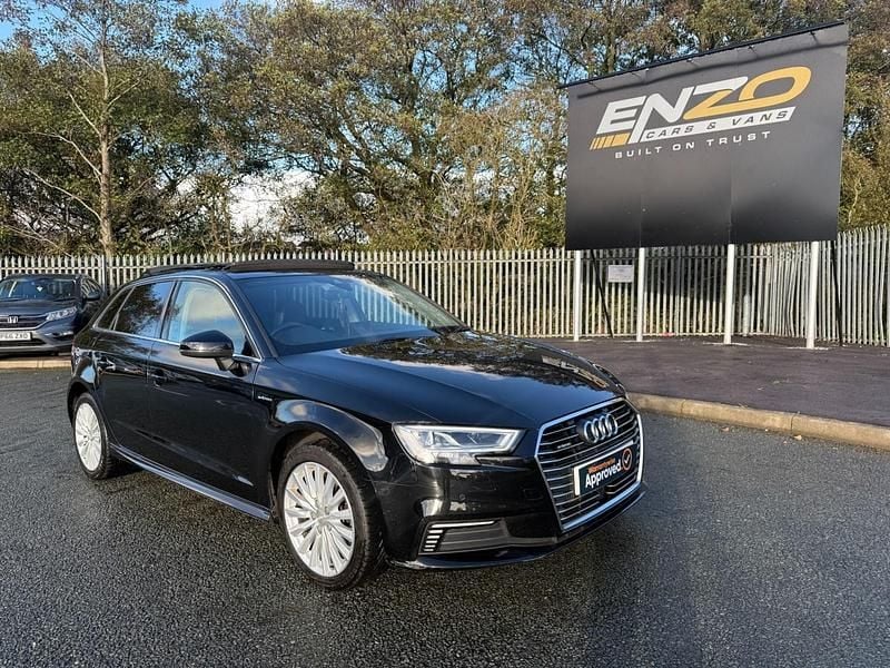 Black Used 2017 Audi A3 e-tron Advanced Hatchback | £12,995 (A bit pricey) - Image 1/4