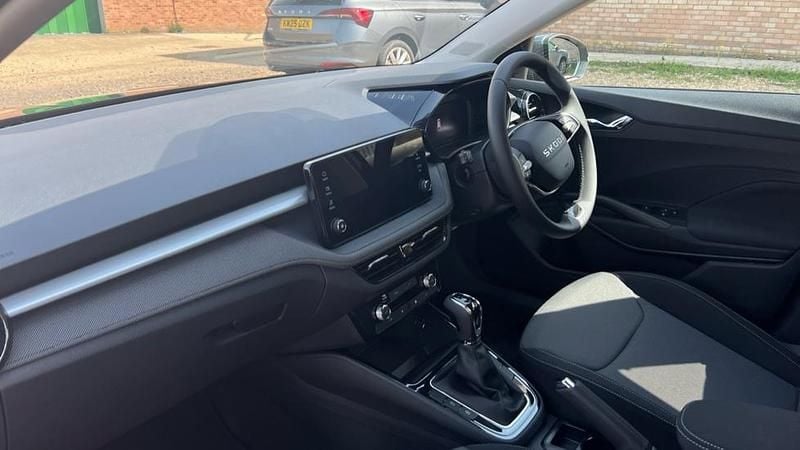 Used Skoda Fabia Design Edition 116 HP (85 kW) 2025 Black magic pearl effect graphite grey metallic  Hatchback