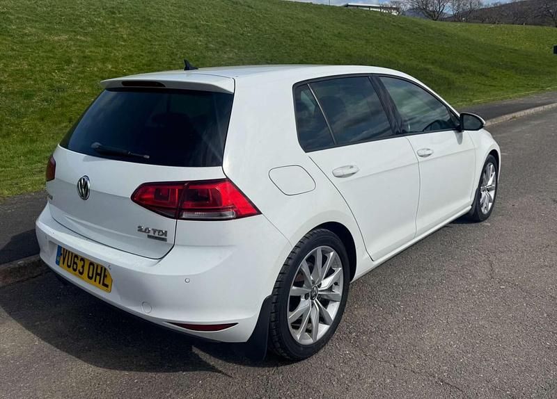 Used VW Golf VII GT 150 HP (110 kW) 2013 White Hatchback