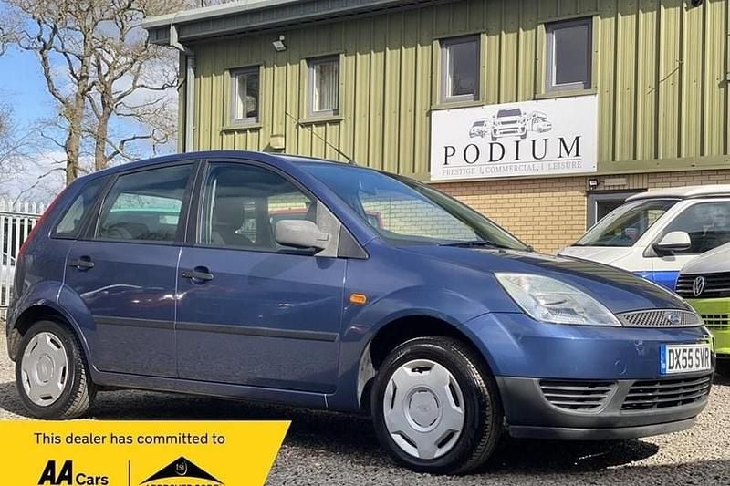 Used Ford Fiesta Studio 74 HP (54 kW) 2006 Blue Hatchback