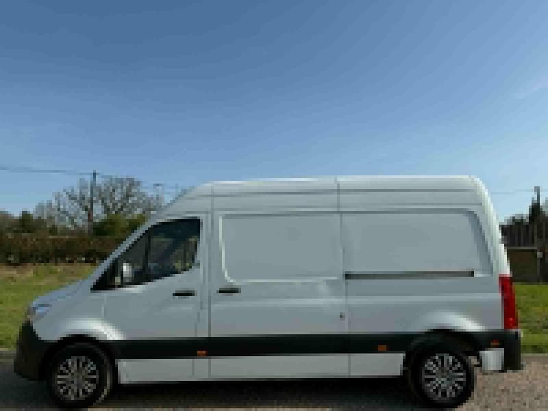 Begagnad Mercedes Sprinter 2019 Vit Van