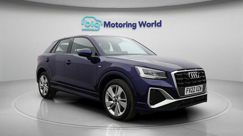 Used Audi Q2 S-Line 150 HP (110 kW) 2022 Blue SUV