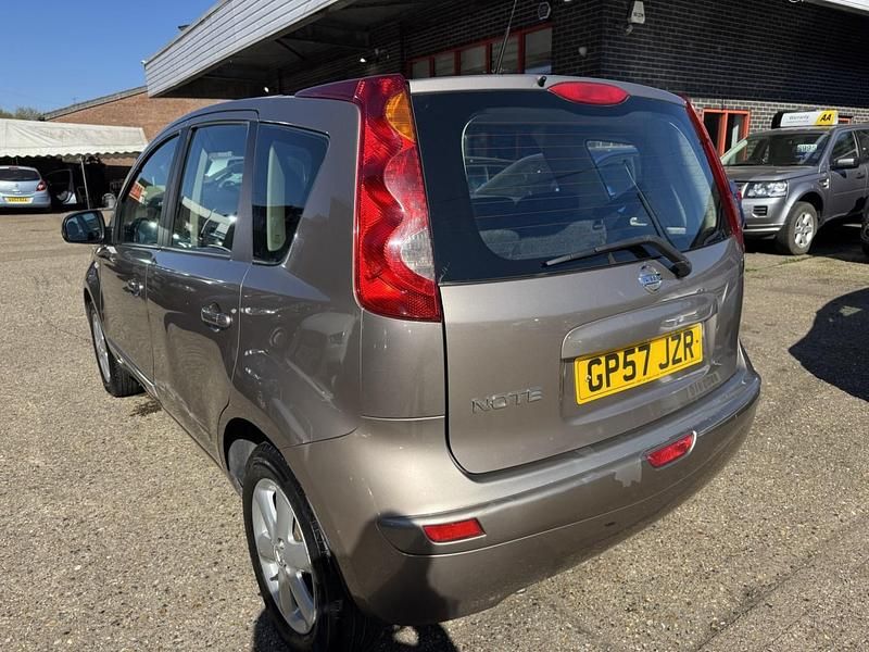 Used Nissan Note Acenta 110 HP (80 kW) 2008 Beige Hatchback