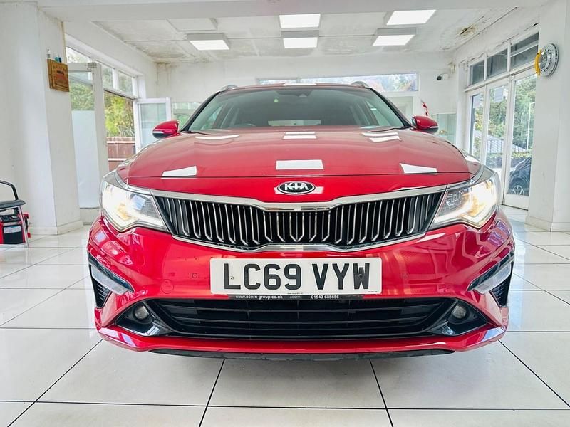 Used Kia Optima 2019 Red Estate