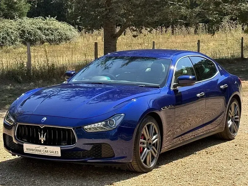 Used Maserati Ghibli 275 HP (202 kW) 2015 Blue Sedan