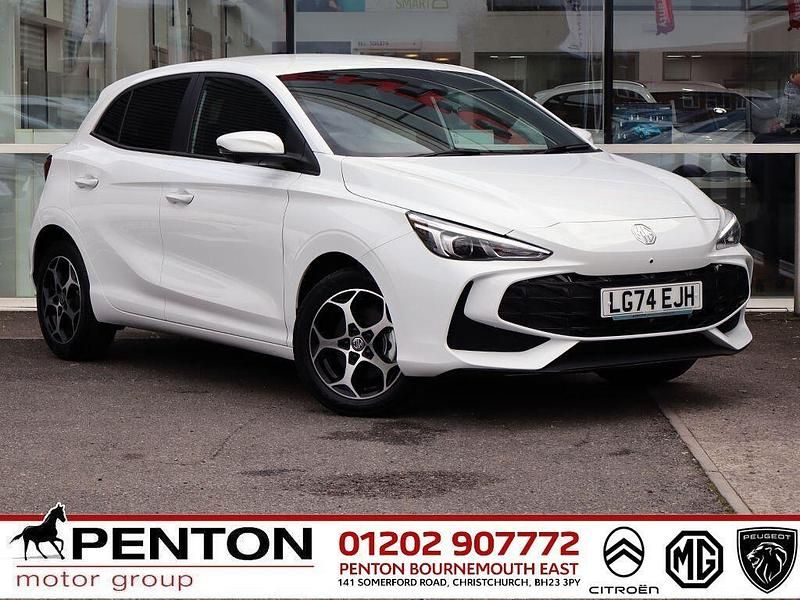 Used MG MG3 Trophy 2025 White Hatchback