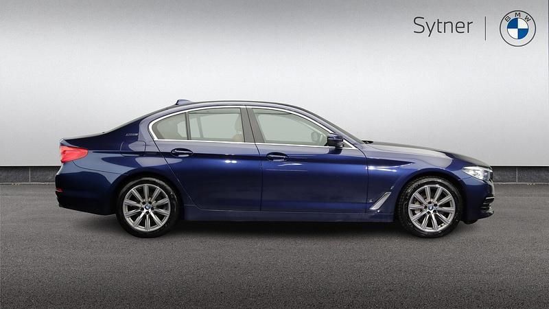 Used BMW 530e Sport Line 249 HP (183 kW) 2018 Blue