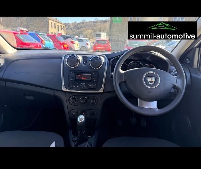 Used Dacia Sandero Ambiance 2015 White Hatchback