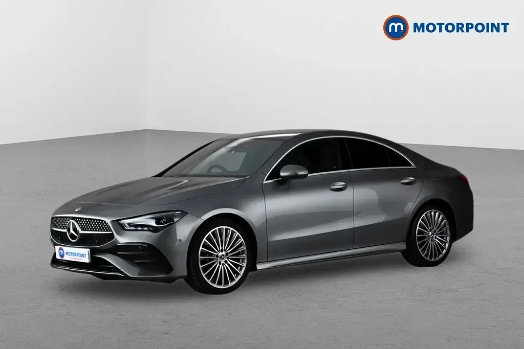 Used Mercedes CLA200 AMG Line Premium 163 HP (119 kW) 2025 Grey Coupe