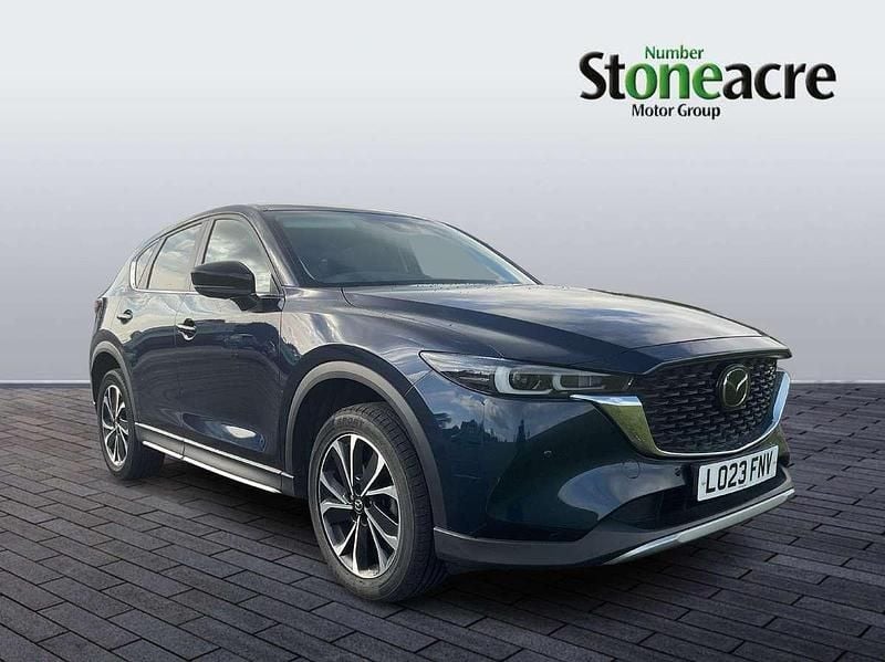 Blue Used 2023 Mazda CX-5 Newground SUV | £18,495 (Fair price) - Image 1/4