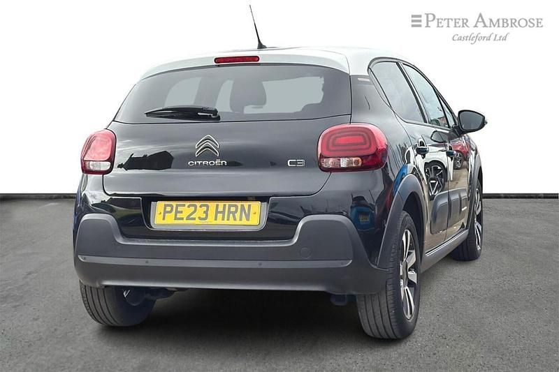 Used Citroën C3 PureTech 82 HP (60 kW) 2023 Black Hatchback