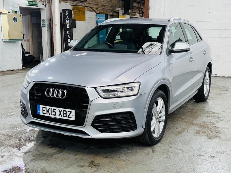 Used Audi Q3 S-Line 184 HP (135 kW) 2015 Silver SUV