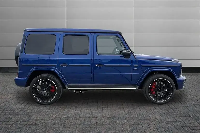 Used Mercedes G63 AMG 585 HP (430 kW) 2020 Brilliant blue SUV