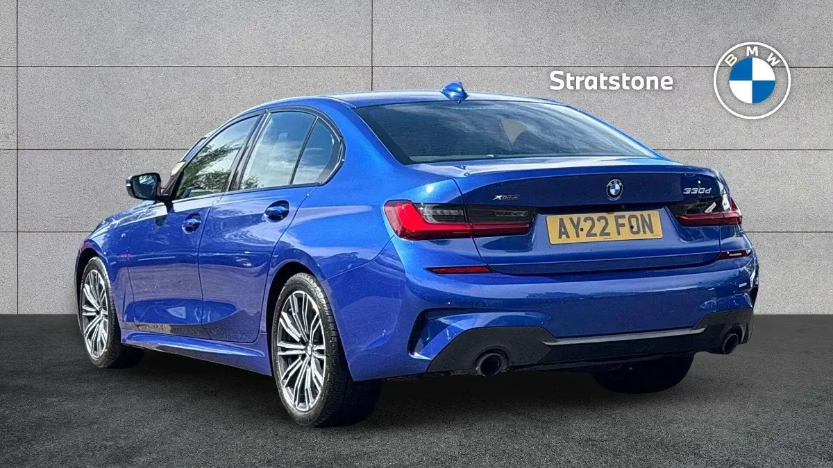 Used BMW 330 M Sport 282 HP (207 kW) 2022 Blue