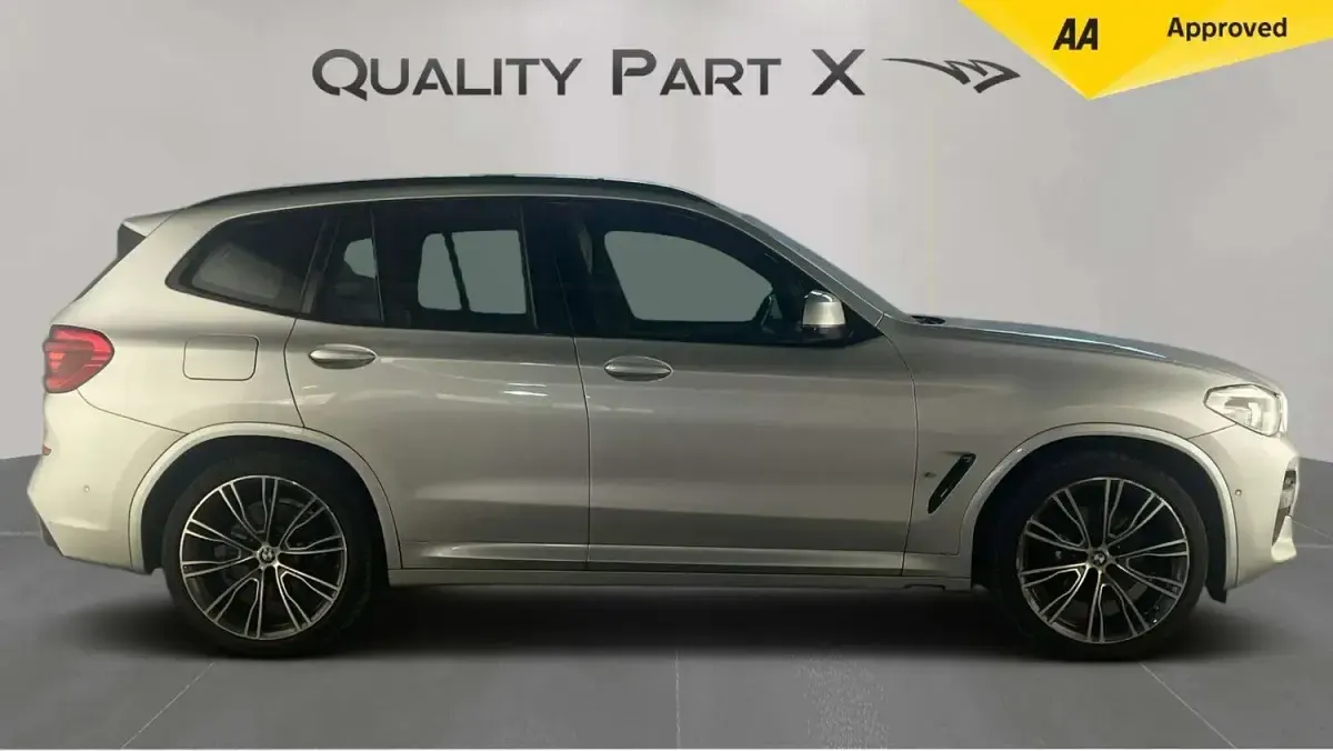 Used BMW X3 M Sport 292 HP (214 kW) 2021 Silver SUV