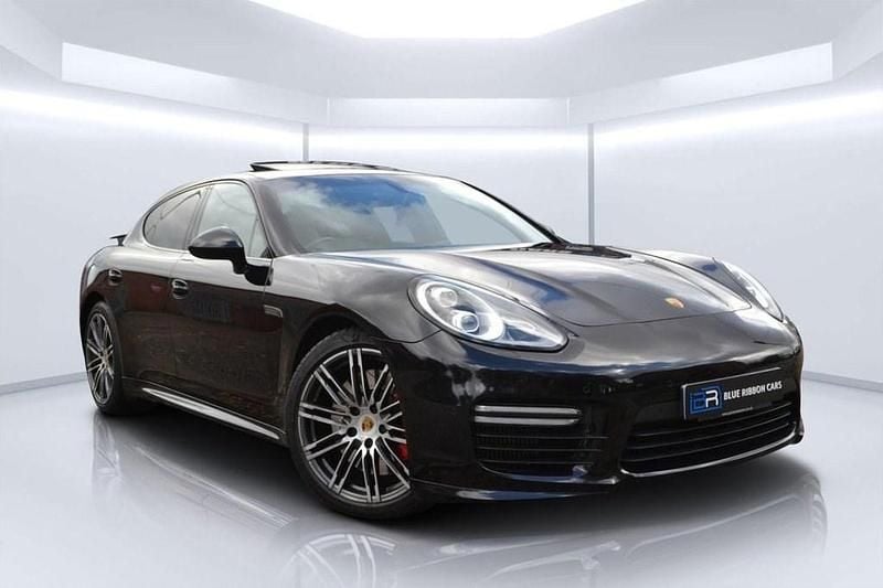 Black Used 2015 Porsche Panamera Turbo Sedan | £29,990 - Image 1/4