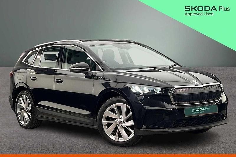 Used Skoda Enyaq iV Suite 97 kW (132 HP) 2022 Black magic pearl effect SUV