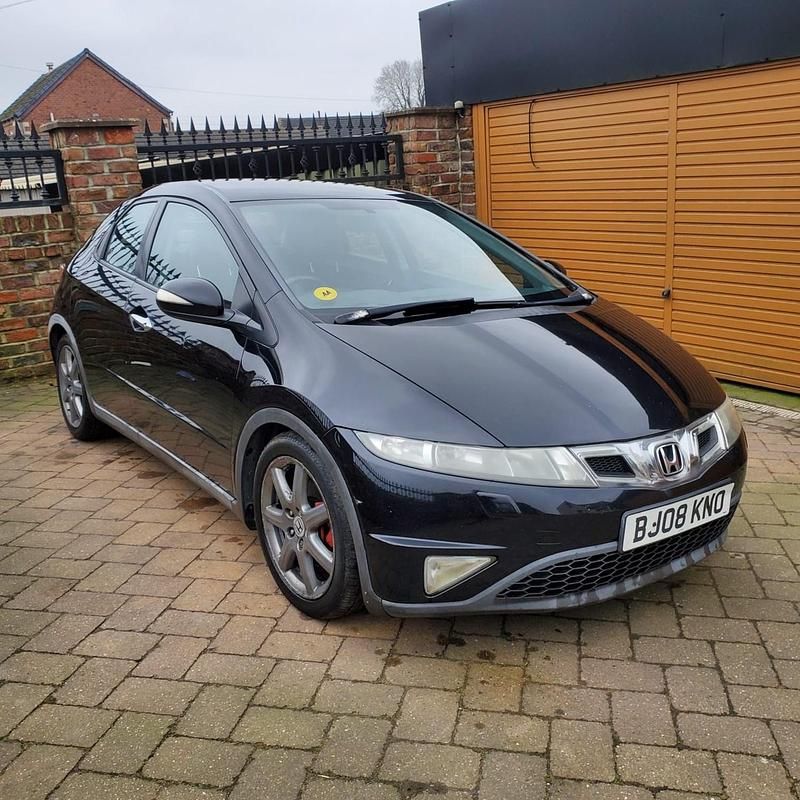 Begagnad Honda Civic Sport 140 HK (102 kW) 2008 Svart Halvkombi