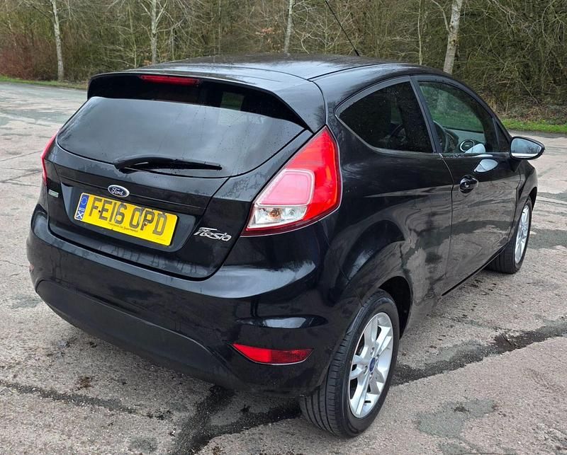 Used Ford Fiesta Zetec 2016 Black Hatchback