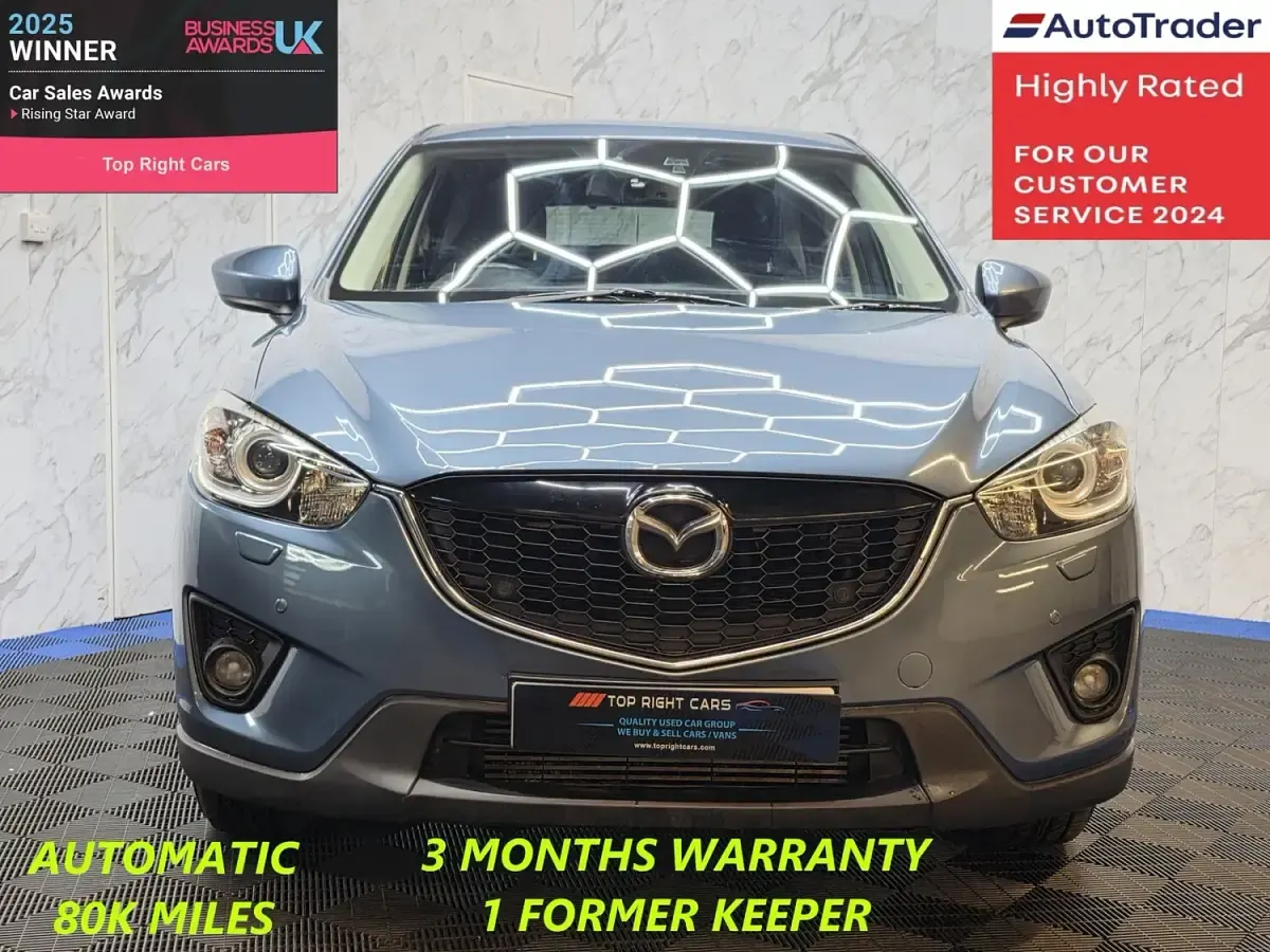 Used Mazda CX-5 150 HP (110 kW) 2015 Blue SUV
