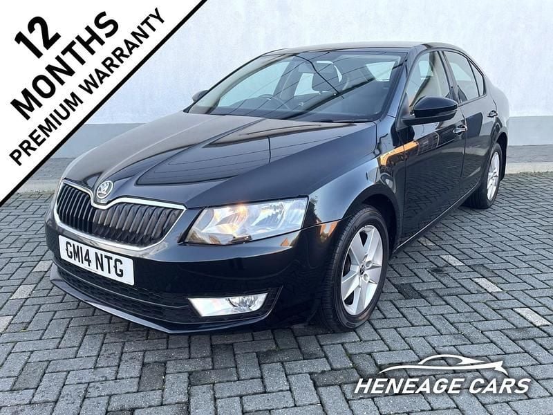 Black Used 2014 Skoda Octavia SE Hatchback | £7,000 (Good price) - Image 1/4