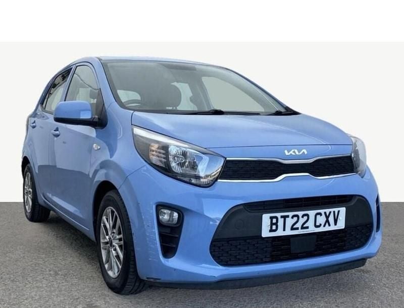 Blue Used 2022 Kia Picanto 2 Hatchback | £10,000 (Good price) - Image 1/4