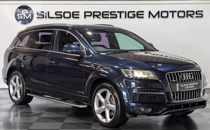 Used Audi Q7 S-Line 245 HP (180 kW) 2010 Blue SUV