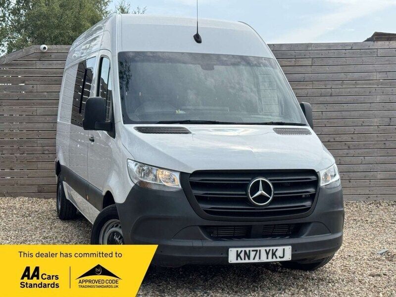 White Used 2021 Mercedes Sprinter Progressive Van | £17,995 (Super price) - Image 1/3