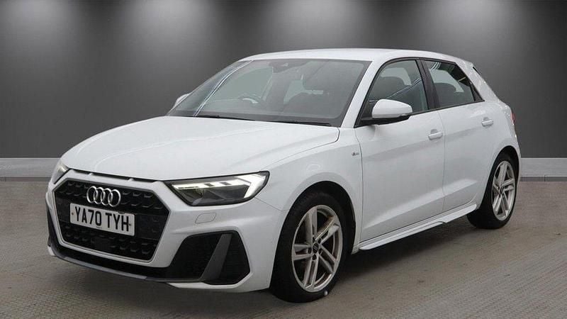Used Audi A1 Sportback S-Line 95 HP (69 kW) 2021 White Hatchback