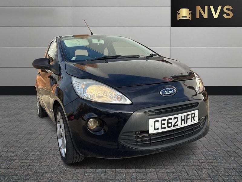 Black Used 2012 Ford Ka Titanium Hatchback | £1,995 (Fair price) - Image 1/4