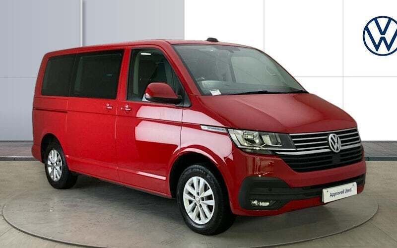 Red Used 2021 VW Caravelle SE MPV | £42,500 (Expensive) - Image 1/4