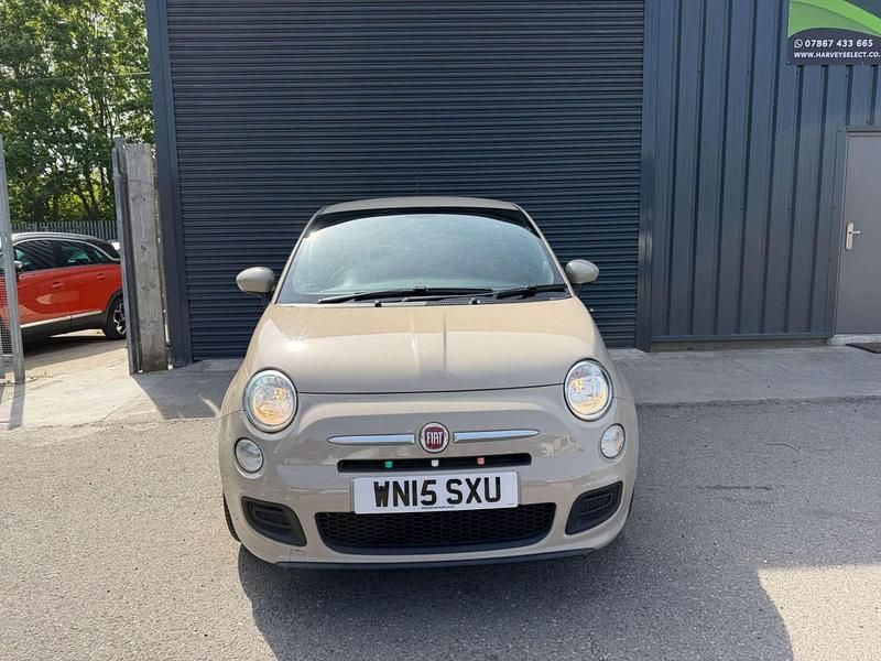 Używany Fiat 500S S 2015 Beżowy Hatchback