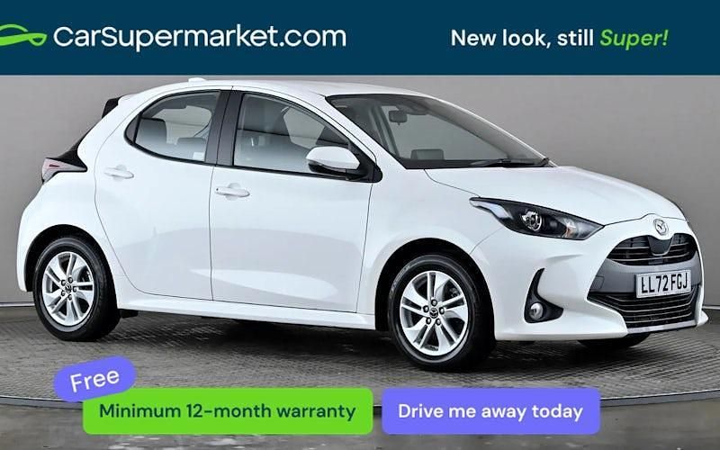 Begagnad Mazda 2 116 HK (85 kW) 2023 Vit Halvkombi